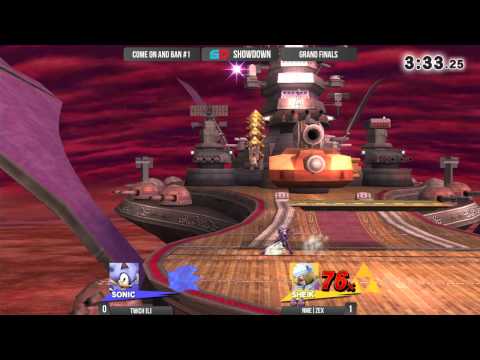 Showdown Sm4sh #3 - Grand Finals: TwicH (Sonic) vs NME Zex (Sheik)