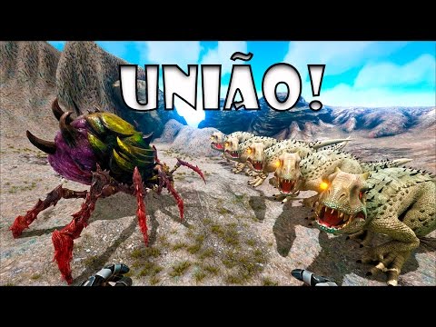 VÁRIOS INDOMINUS REX SÃO FORTES??!!!! --- ARK MODS #29