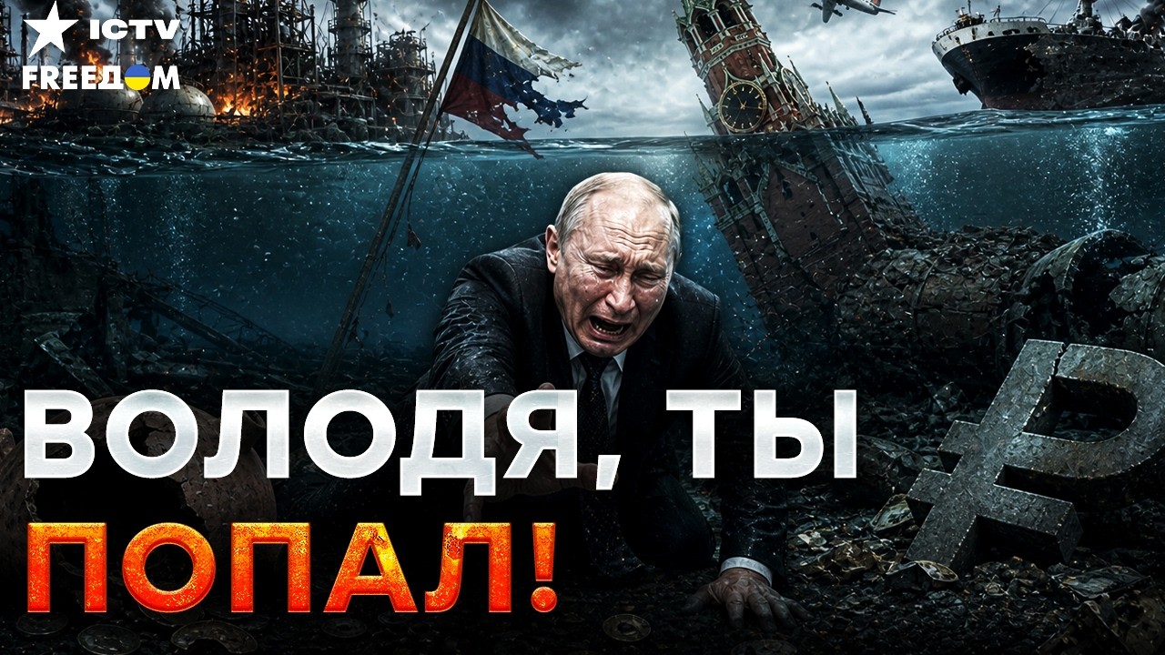 КРАХ ПРИБЛИЗИЛСЯ! ПОКА ПУТИН ВРЕТ ПРО «УСПЕХИ», ЭКОНОМИКА РФ СДОХЛА! ГОТОВЬТ?