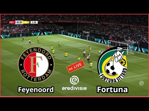 Feyenoord vs Fortuna Sittard Live Eredivisie Today's Match Match Simulation Gameplay PC