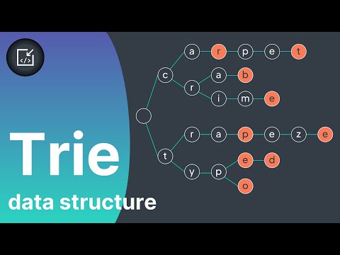 Trie Data Structure Inside Code
