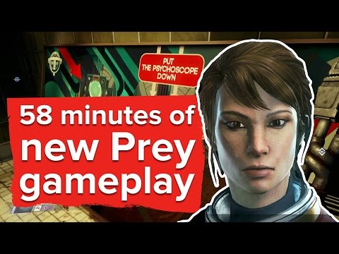 58 Minutes of New Prey Gameplay - Let's Play Prey