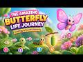 How A Caterpillar Becomes A Butterfly Kids Learning Video Kidsstory Kidslearning Kidsvideo