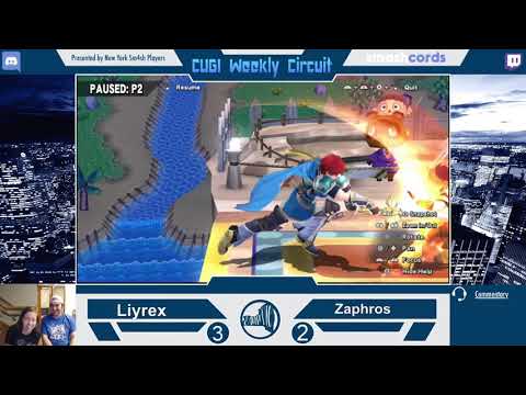 Liyrex (Roy) Vs. Salvus (Roy) CUGI Weekly Circuit 4/26/18 Thug Finals