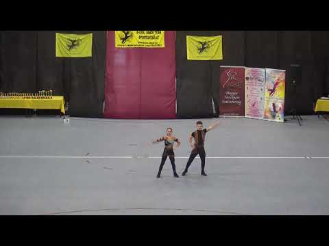 ROCK AND MAGIC SE, Hungary KIRÁLY ÁDÁM - MERCS GRÉTA(TORNÁDÓ) MCCS Akrobatika Területi 1.hely