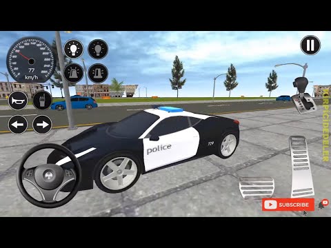Real Police Car Driving v2 - Türk Polis Arabası Oyunu İzle - Araba Oyunu İzle - Android Gameplay