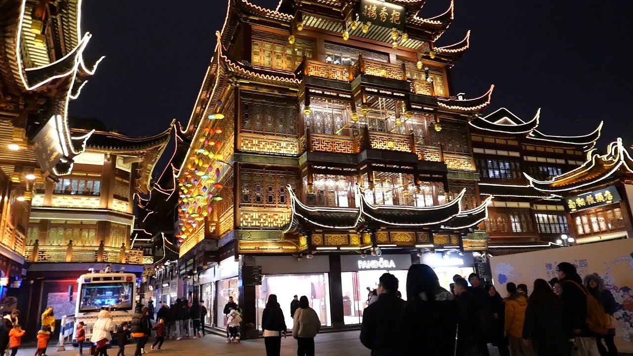 【China】A nostalgic Yuyuan Garden in Shanghai 中国　上海　豫園