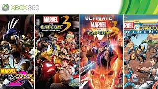 Marvel vs. Capcom Games for Xbox 360
