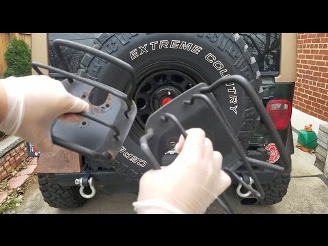 How to Install Tail Light Guards on a Jeep TJ