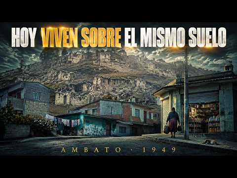 AMBATO 1949: El Pueblo que la Tierra se Tragó y Donde la Gente Sigue Viviendo Reconstrucción con IA