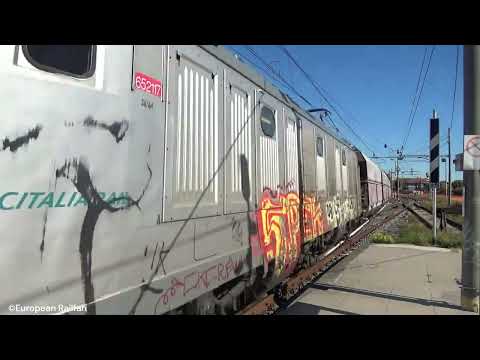 Trainspotting at Settimo Torinese with tons of hornshows 7/10/2025