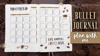 November PLAN WITH ME | deutsch | Bullet Journal 2018