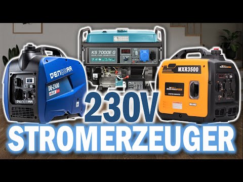 Beste 230V Stromerzeuger Vergleich | Top 3 Notstromerzeuger 230V Anschluss