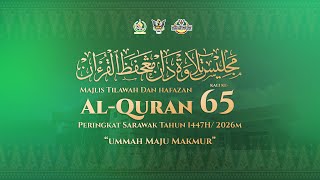 Download lagu [LANGSUNG] Majlis Tilawah Al-Quran kali ke-65 Peringkat Sarawak Tahun 2026/1447H - Hari ke-3 mp3