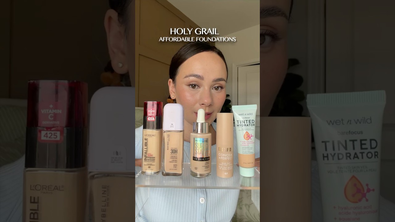 TOP 5 HOLY GRAIL AFFORDABLE FOUNDATIONS