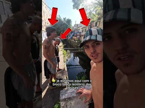 A crocodile entered a drain near a house in Brazil.