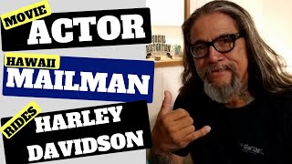 Hawaii People: 20 Year Career or More - Rey Payumo - 29 Years USPS - Movie Actor - Harley Davidson video