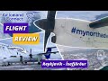 Iceland Air Connect Dash 8 Q200 Flying The Most Dangerous Icelandic Airport Ísafjörður IFJ 4K