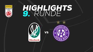 SV Oberbank Ried - FK Austria Wien 9. Runde ADMIRAL Bundesliga 2026/27