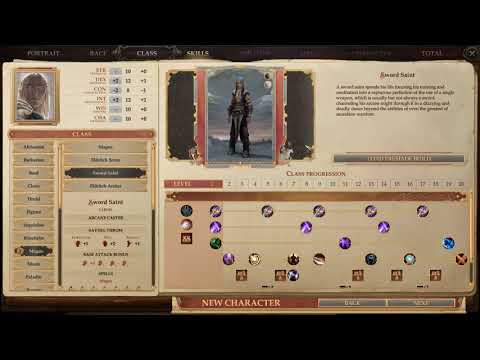 Magus - Sword Saint creation