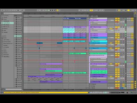 Odesza Style Ableton Remake & Massive - Playthrough - Future Bass