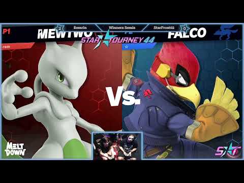 Star Tourney 44  - Remrin (Mewtwo) vs StarFrost (Falco) - Winners Quarters