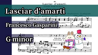 Download lagu 【Lasciar d'amarti】G minor, Piano Accompaniment mp3