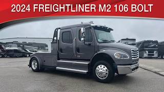 A preview image of the linked video showcasing 2024 Freightliner M2 106 Bolt