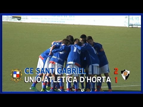 2013-14 Cadete Preferente - J8 - CE Sant Gabriel-UA Horta 2-1