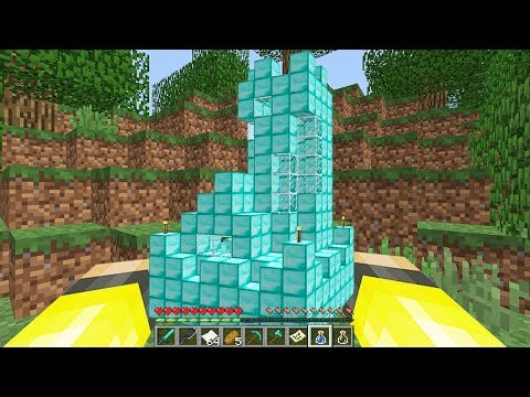 DÜNYA'NIN EN KÜÇÜK ELMAS KALESİNİ BULDUM! 😱 - Minecraft