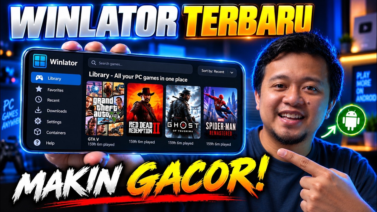 AMAZING! Cobain WINLATOR TERBARU Yang Makin KEREN dan KENCANG - Support WPS PC LEVEL