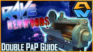 HOW TO DOUBLE PACK-A-PUNCH - "Rave in the Redwoods" Easy Guide - IW Zombies - Sabotage DLC