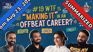 Kriti Sanon on Engineering, Strict Parents & Bollywood Success | Nikhil Kamath