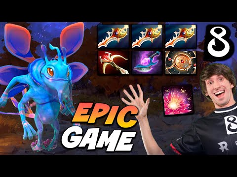 B8.Dendi RAPIER Puck - EPIC ACTION - Dota 2 Pro Gameplay [Watch & Learn]