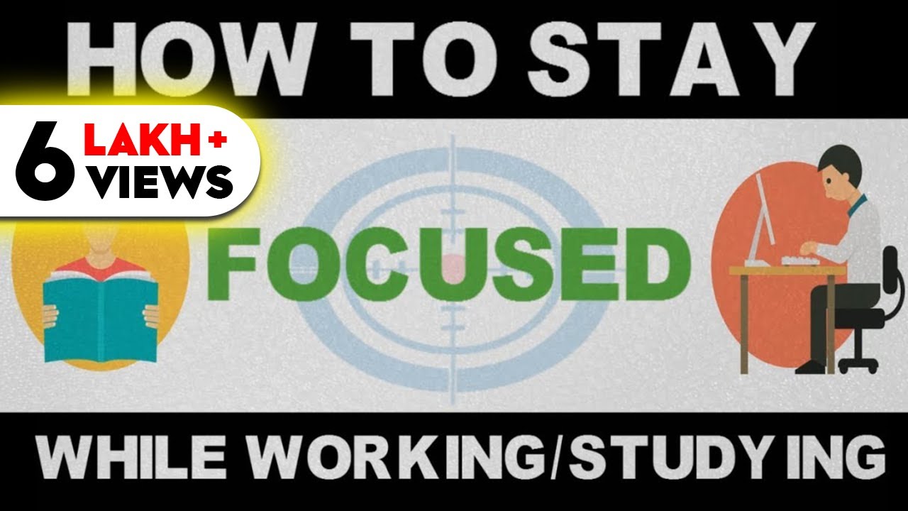 HOW TO CONCENTRATE ON STUDIES or WORK (HINDI) - DEEP WORK PRINCIPLE