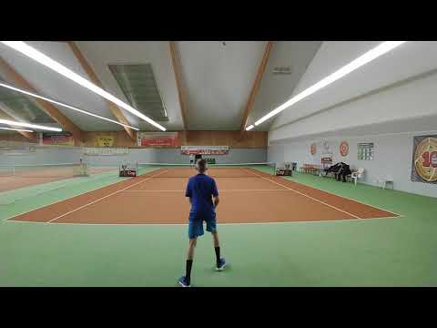 163 ROSENHOF darek CUP. Main Tour(1/4F)K.KOLEK vs K.PABISIAK 6/4 6/2