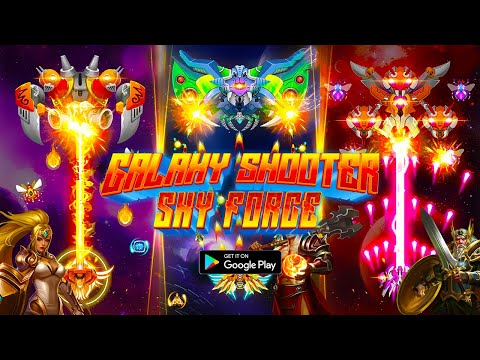 Galaxy Shooter Sky Force Video