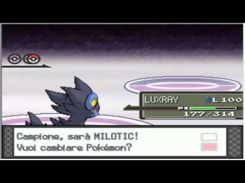 Pokemon Platino Rematch Lega - Camilla Campionessa