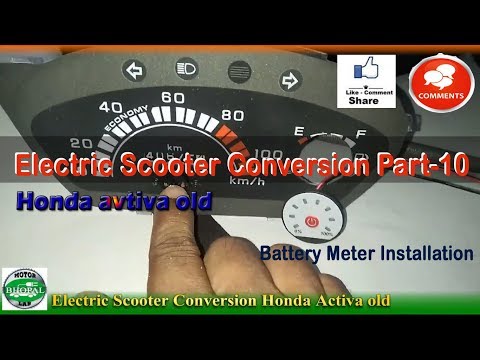 Digital lcd smart digital meter for activa conversion