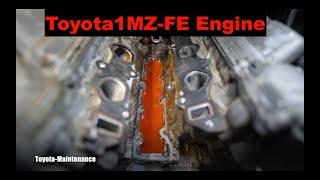Toyota Engine 1MZ-FE Coolant Leak. Hard to find.