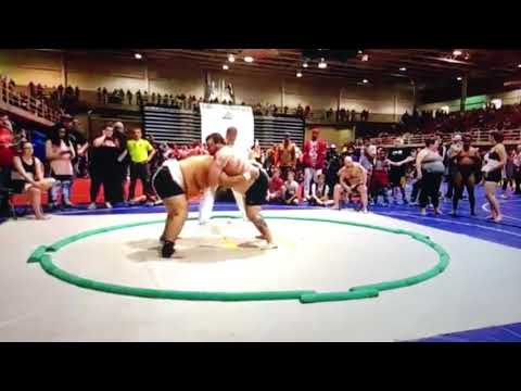 2018 US sumo Nationals Mark vs Amercus
