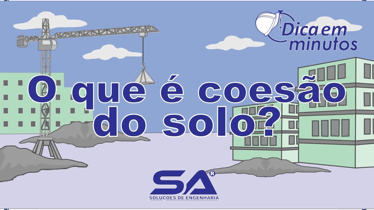 O que é coesão do solo?