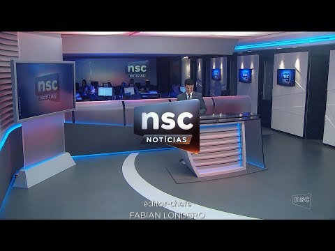 Encerramento do primeiro NSC Notícias - 16/08/2017 (HD)