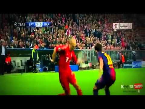 Bayern Munich Vs Barcelona 7-0 All Goals & Full Match Highlights 05.01.2013