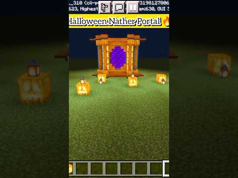 Ultimate Halloween Nether Portal in Minecraft