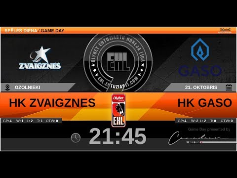 2019 10 21 HK Zvaigznes - HK GASO