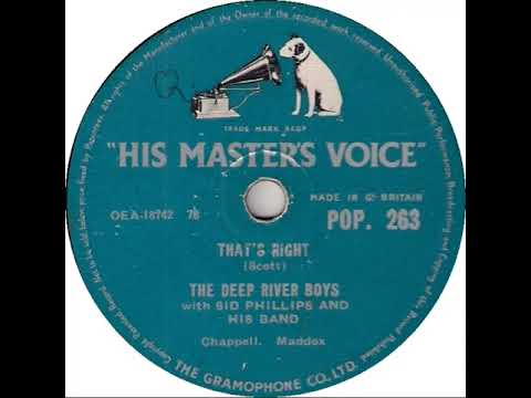 UK New Entry 1956 (184) Deep River Boys with Sid Phillips & His Band - That's Right