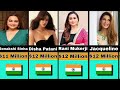 Richest Actress 2022 BOLLYWOOD Comparison