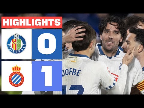 GETAFE CF 0 - 1 RCD ESPANYOL | HIGHLIGHTS LALIGA EA SPORTS