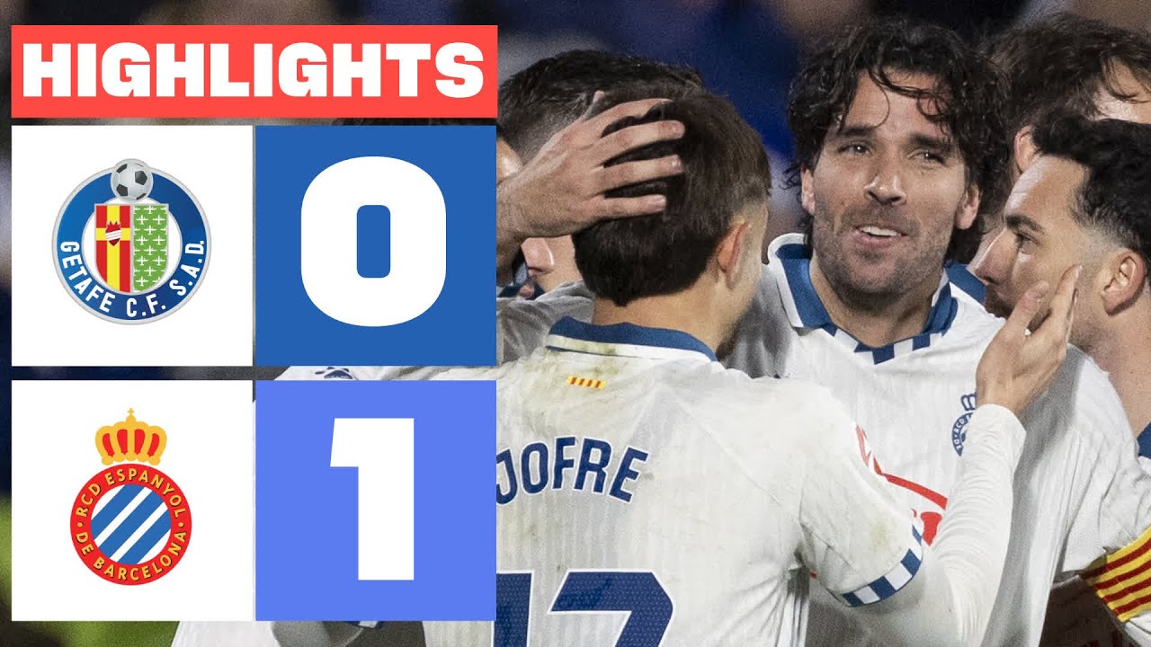 Getafe vs Espanyol Highlights